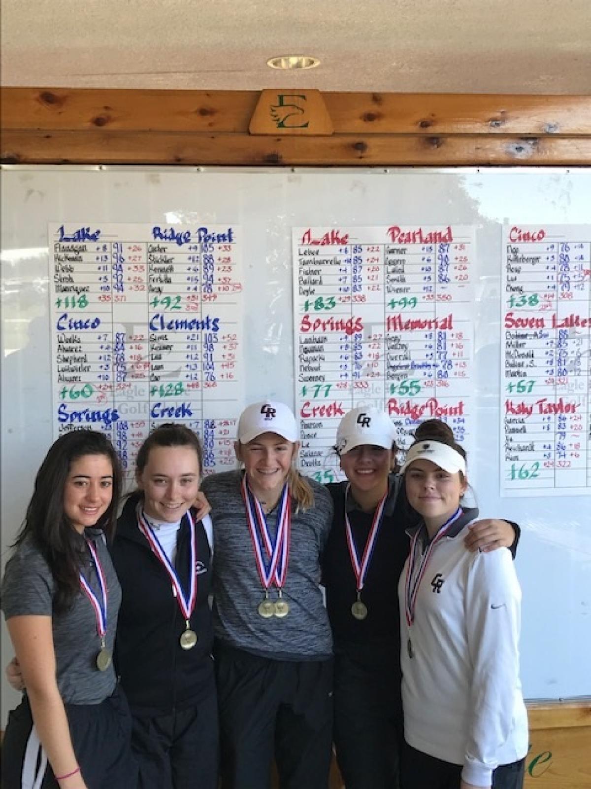 Girls get 1st, Boys 2nd at Eagle Pointe