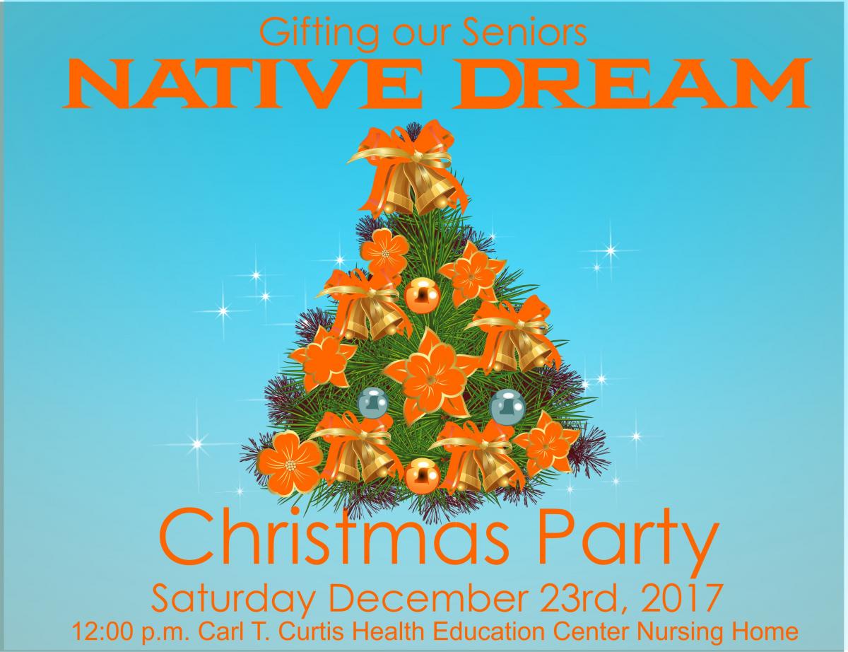 Native Dream Christmas Dinner with Carl T. Nursing Home Residents Huge Success!