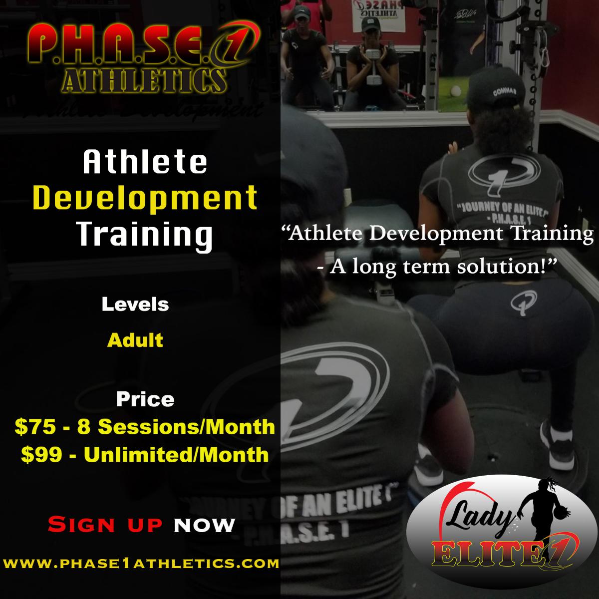 Lady Elite 1 Post Season Training